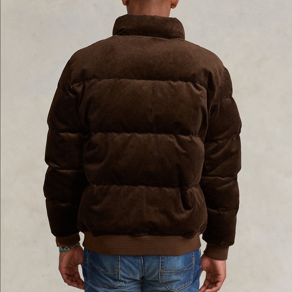 Polo sport Ralph Lauren corduroy down jacket - Picture 2 of 4